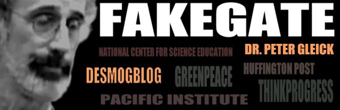 Dr. Peter Gleick, ethicist and forger